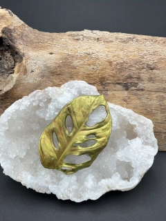 Monstera brož (No2)