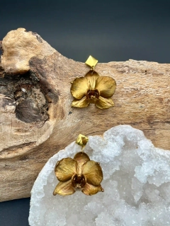 Orchideje náušnice (No2)